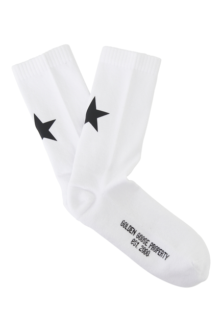 Rib Star Socks
